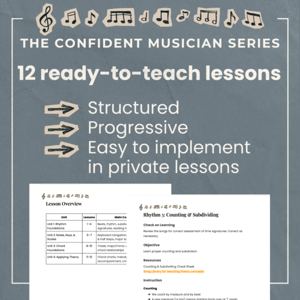 Pop Theory 101: Music Theory Curriculum for Singers